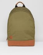 Mi-pac Backpack In Khaki - Green