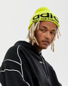 Adidas Originals Kaval Beanie In Yellow Dm1688 - Yellow