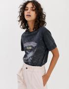 Stradivarius Str Moon Rocket T Shirt - Gray