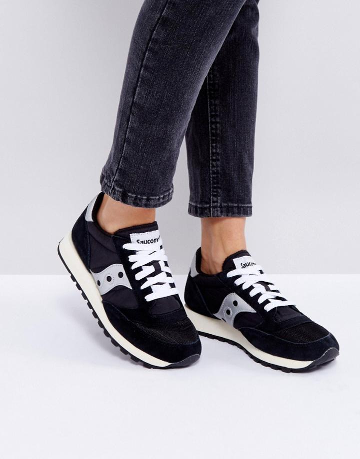 Saucony Jazz O Sneakers In Black - Black