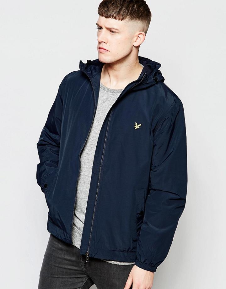 Lyle & Scott Vintage Jacket With Hood - New Navy