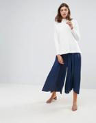 Just Female Beyer Wide Leg Pants - Blue