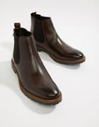 Base London Havoc Chelsea Boots In Brown - Brown