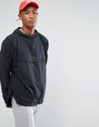 Adidas Originals Chicago Pack Taped Anorak In Black Br5078 - Black