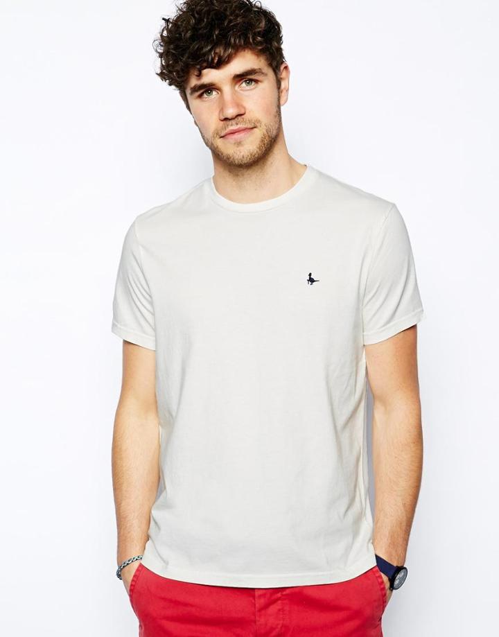 Jack Wills Sandleford T-shirt With Pheasant Logo