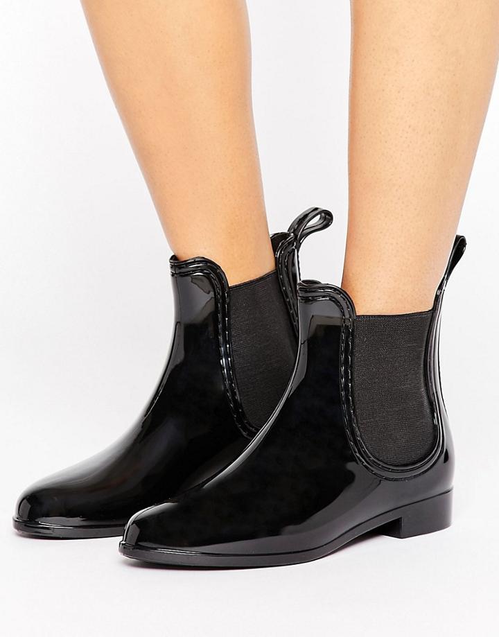 Juju Chelsea Wellington Boot - Black