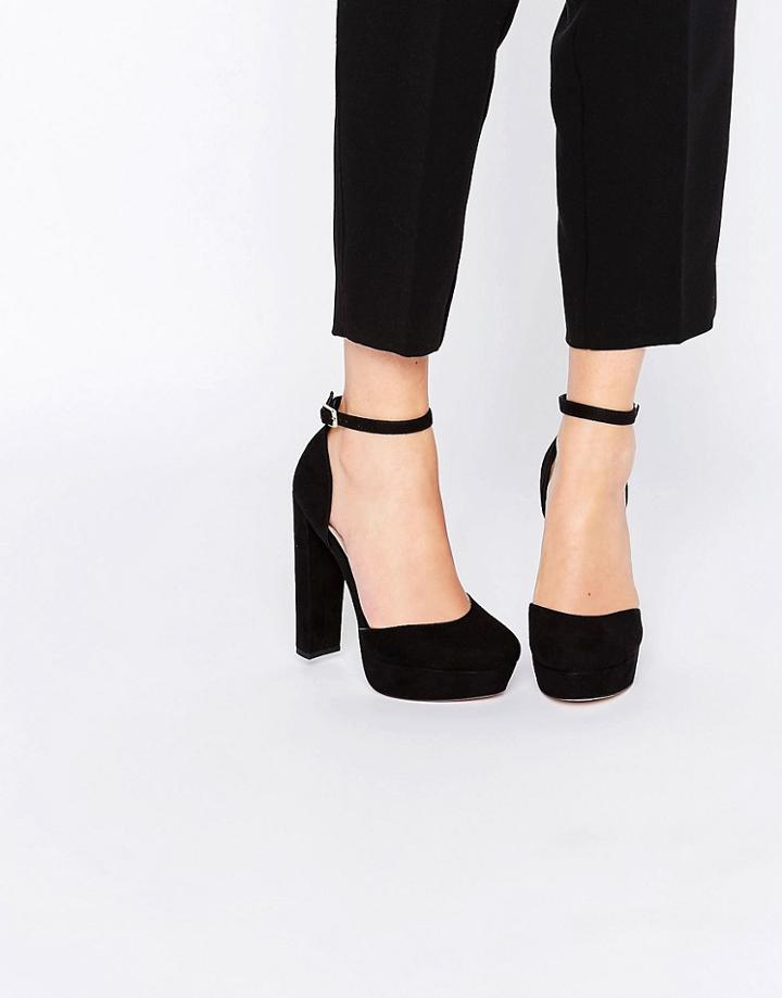 Asos Photobox Platform Shoes - Black