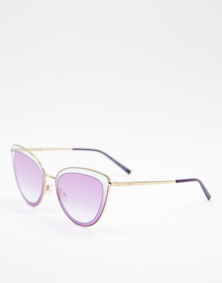 M Missoni Cat Eye Sunglasses-purple