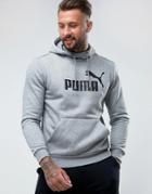 Puma Ess No.1 Pullover Hoodie In Gray 83825703 - Gray