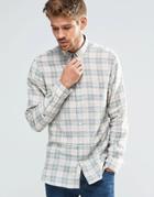 Selected Homme Check Shirt - Off White