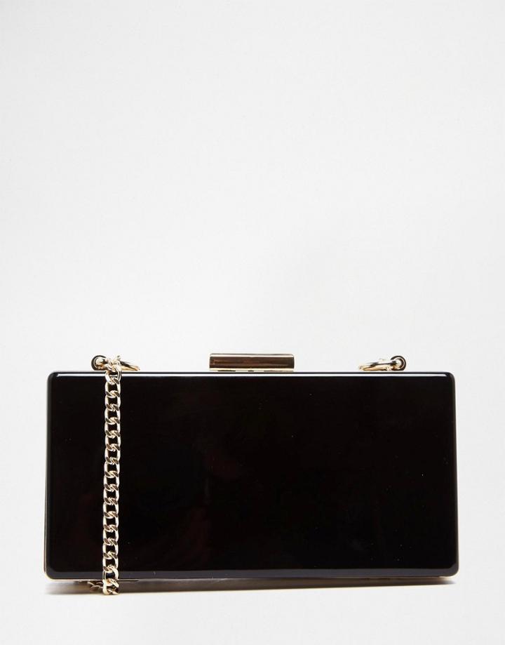 Love Moschino Box Clutch Bag - Black