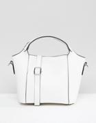 Yoki Fashion Large Tote Bag In White - White