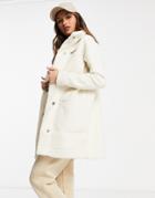 Columbia Panorama Long Jacket In Cream-neutral