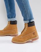 Timberland Classic 6 Inch Premium Boots In Wheat - Brown
