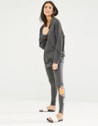 Ellesse Leggings With Side Logo - Heather Charcoal