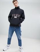 Penn Sport Funnel Windbreaker Jacket In Black - Black