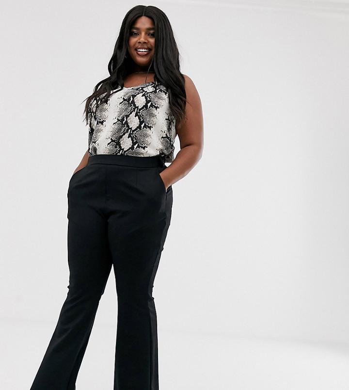 Unique21 Hero Tailored High Ride Pants-black