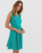 Naf Naf Romantic Skater Dress - Black