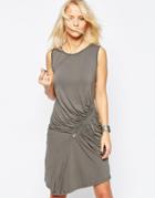 Religion Delight Dress - Gun Metal