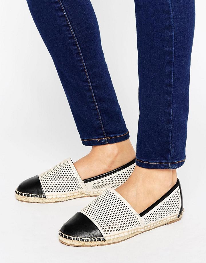 Aldo Contrast Espadrilles - Stone