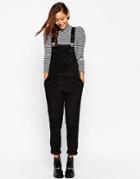 Asos 90's Cord Overall - Black