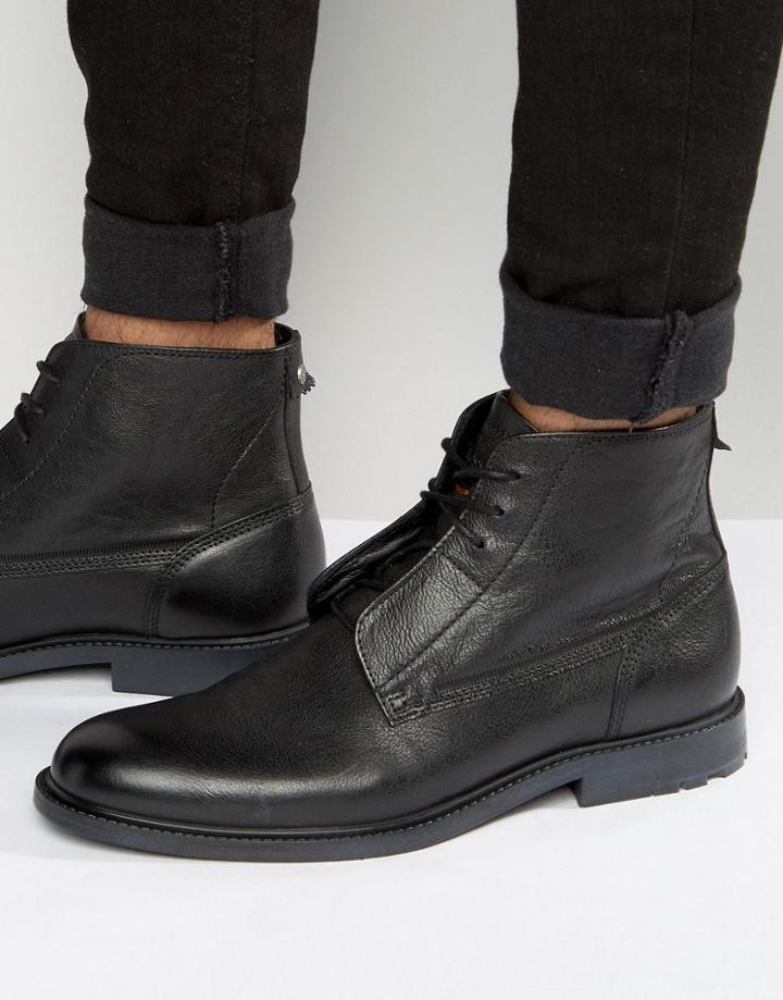 Boss Orange Cultroot Derby Shoes - Black