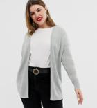 Vero Moda Curve Gray Lightweight Cardigan