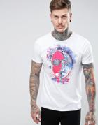 Pretty Green Hofmann Print T-shirt In White - White