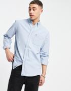 Tommy Hilfiger Print Classic Fit Long Sleeve Shirt-blues