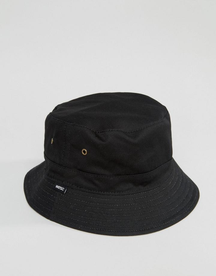 Wesc Reversible Bucket Hat - Black