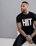 Hiit T-shirt In Black - Black