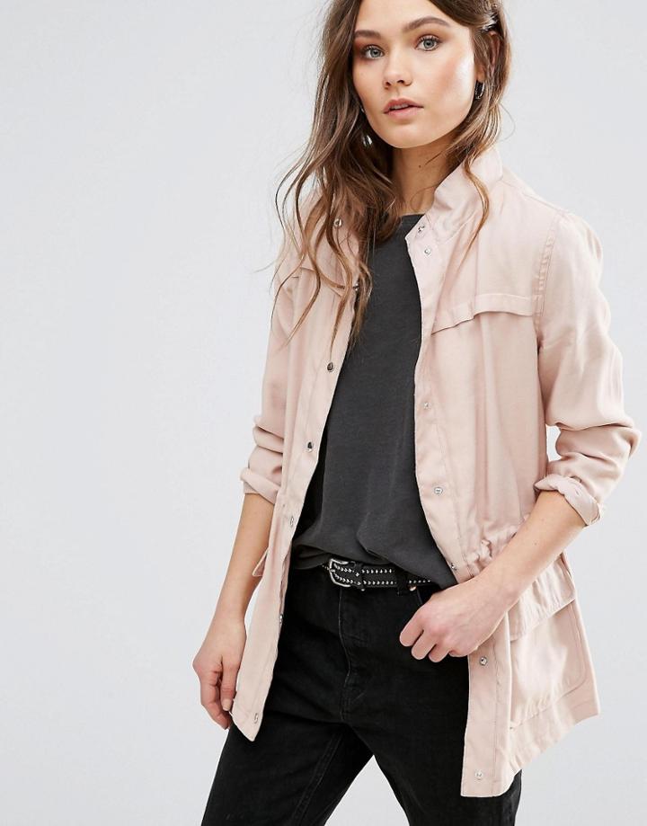 New Look Utility Jacket - Pink
