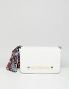 Love Moschino Stud Logo Bag - White