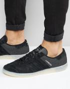 Adidas Originals Hamburg Tech Sneakers In Black S79993 - Black