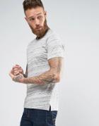 Minimum Ware Marl Stripe T-shirt - Black