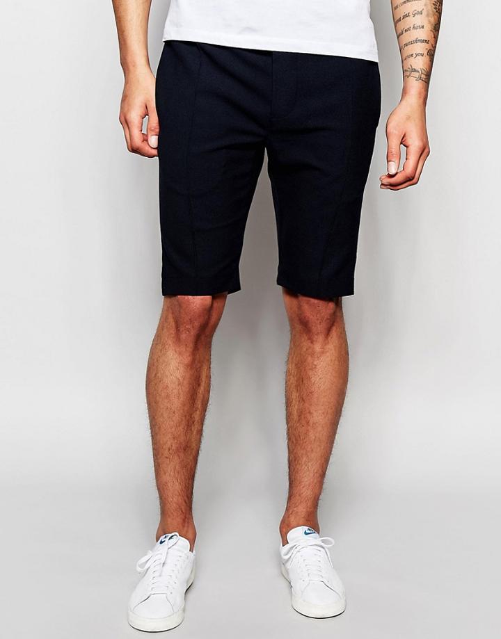 Religion Smart Jersey Shorts - Navy
