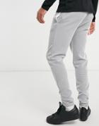 River Island Textured Sweatpants In Blue