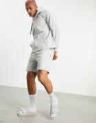 Pull & Bear Shorts In Gray - Part Of A Set-grey