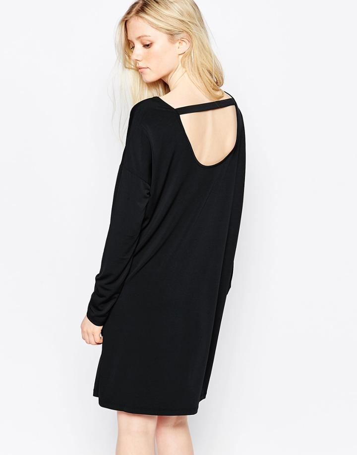 Vila Tunic Dress - Black