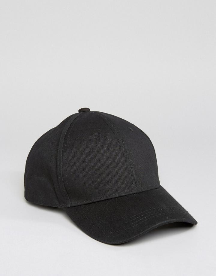 7x Slogan Baseball Cap - Black