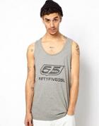 55dsl Tank With Classic Logo - Gray