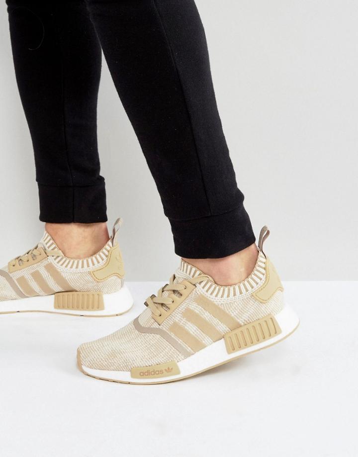 Adidas Originals Nmd R1 Pk Sneakers In Beige By1912 - Beige