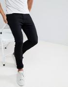 Burton Menswear Super Skinny Jeans In Black - Black