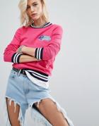Love Moschino Logo Sweater - Pink