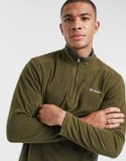 Columbia Klamath Range Ii 1/4 Zip Fleece In Green