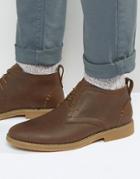 Front Desert Boots - Brown