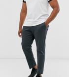 Jack & Jones Intelligence Slim Fit Chinos In Gray