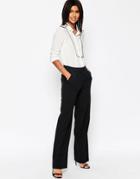 Asos Wide Leg Pants - Black
