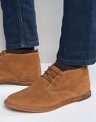 Frank Wright Strachan Chukka Boots Tan Suede - Tan