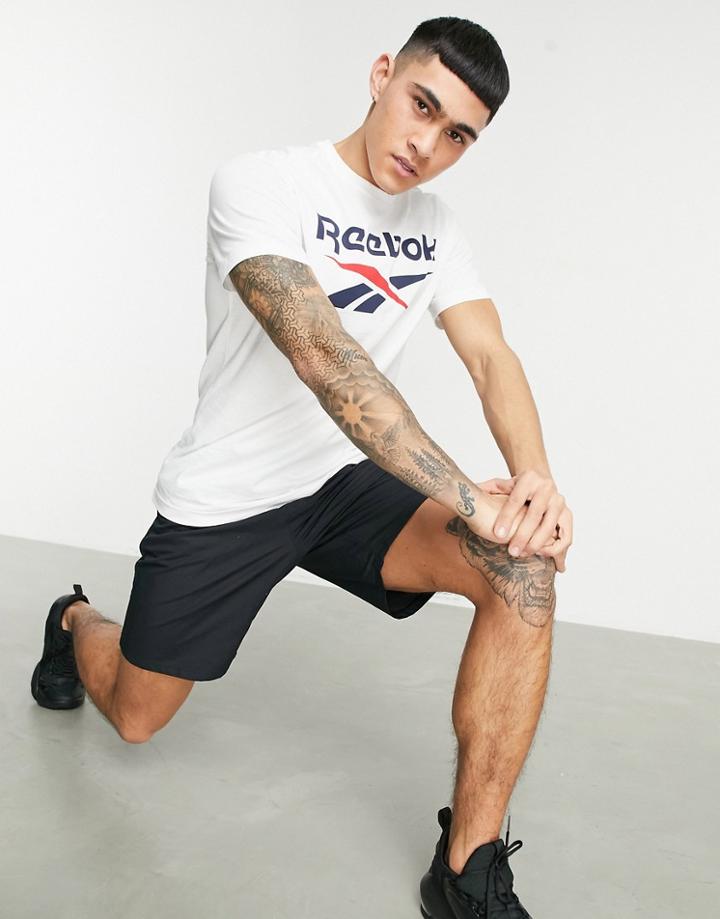 Reebok Training Graphic T-shirt In White